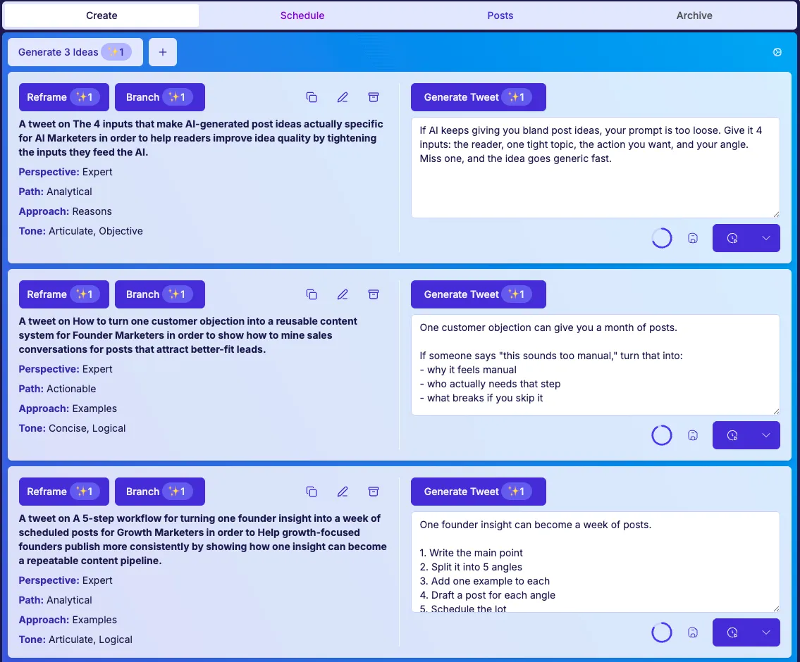 TweetWizard scheduling workflow for lean social media teams